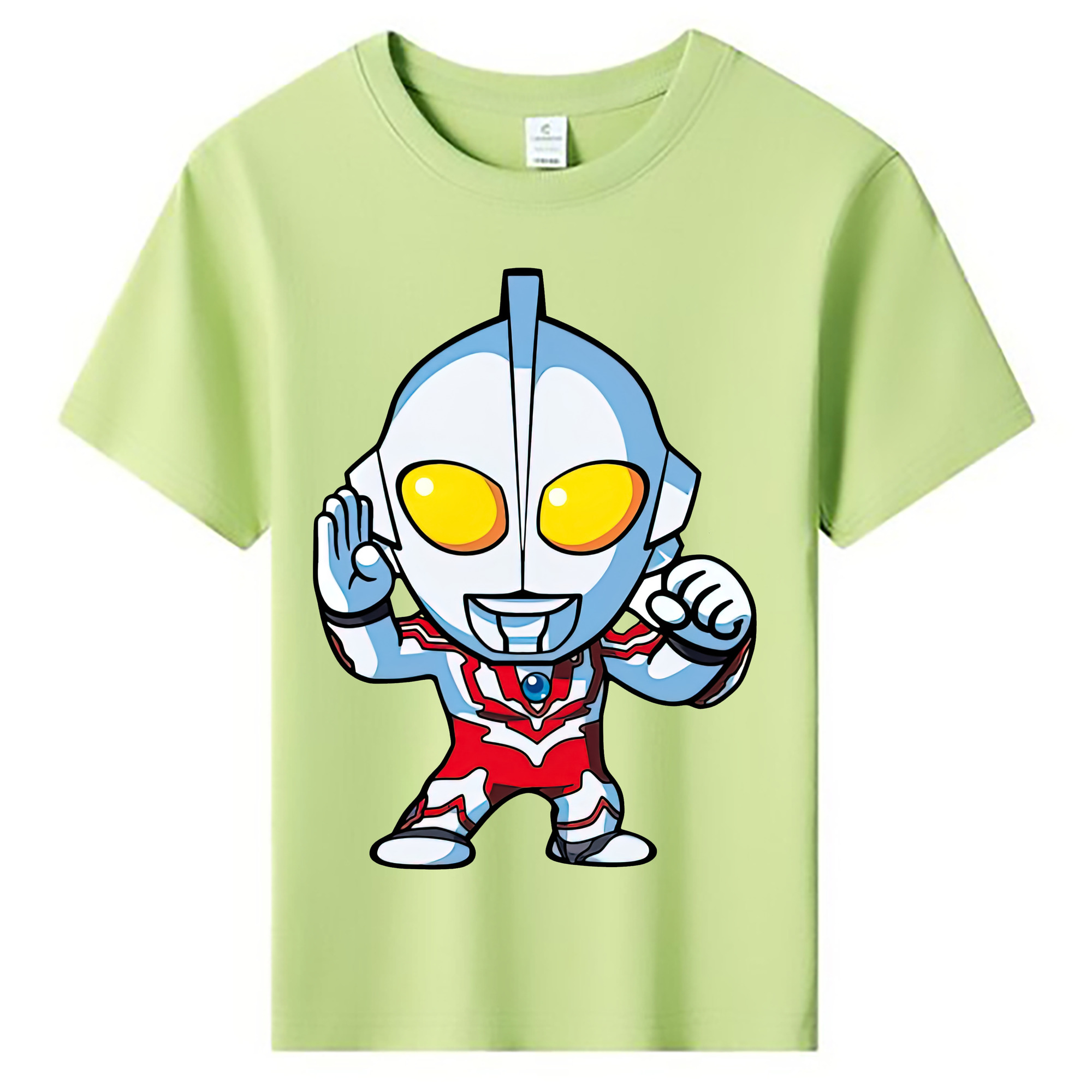 （画像用） ウルトラマン Ultraman 綿100％キッズTシャツ（フロントプリント）